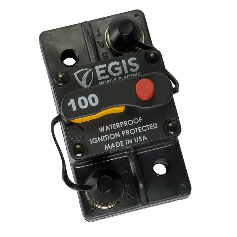 Egis 100A Surface-Mount Circuit Breaker – 285-Series For External Panel Installations [4703-100] 1
