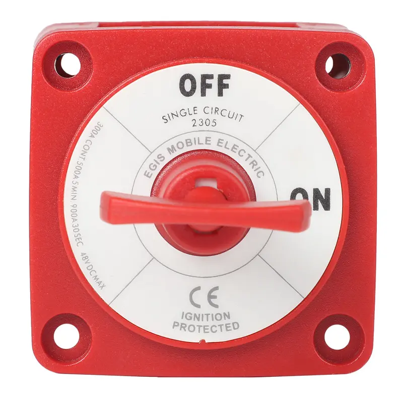 Egis M-Series 300A Battery Switch – Key-Operated On/Off – Model 2305 1