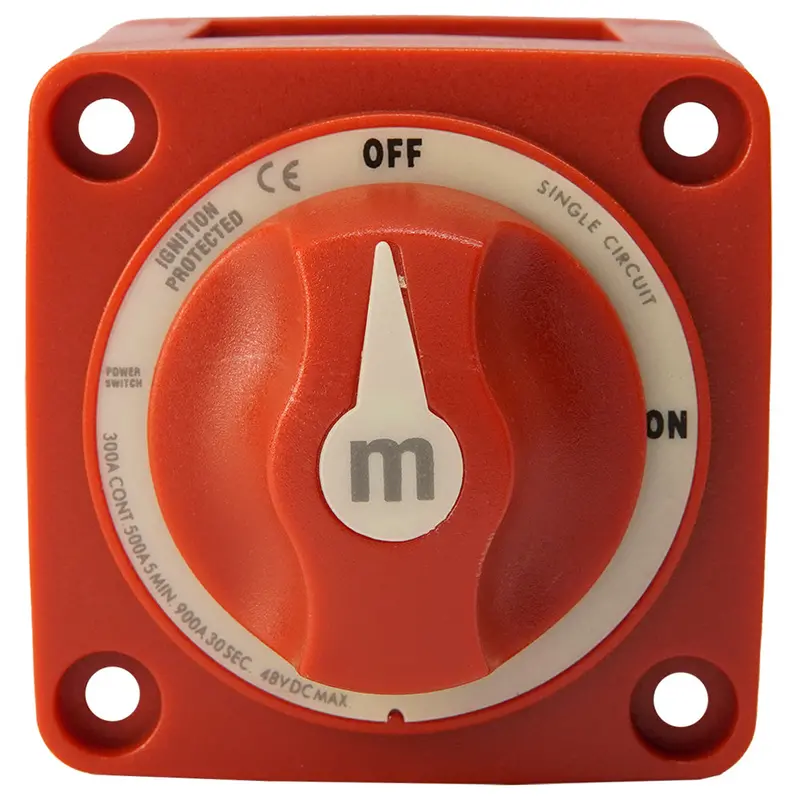 Egis M-Series 300A Battery Switch – Knob-Actuated On/Off – Model 2306 1