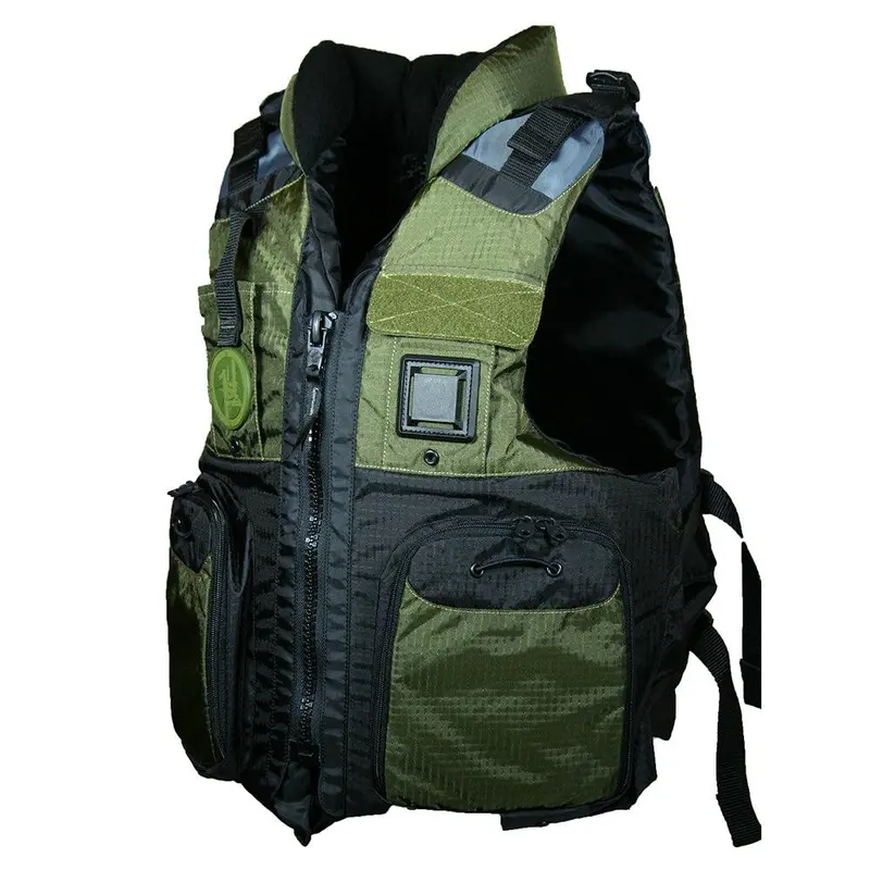 First Watch Av-800 Four-Pocket Flotation Vest – Od Green, Size L–Xl – Model Av-800-Gn-L/Xl 1