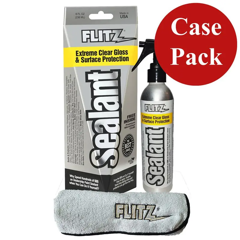 Flitz Ceramic Sealant Spray – 236 Ml (8 Oz), Pack Of 6 Bottles [Cs 02908Case] 1