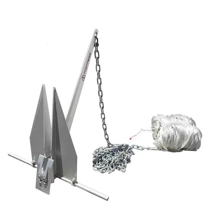 Fortress Fx-7-As Complete Anchoring System – Compact Aluminum Fluke Anchor Kit 1