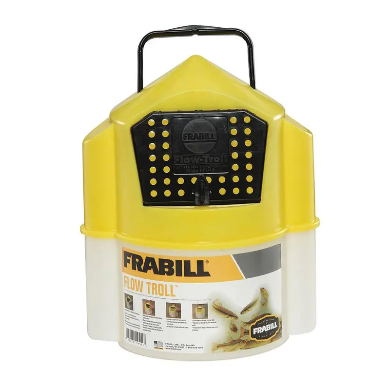 Frabill Flow Troll Bucket – 6-Quart Compact Aeration System (Pmc4501) 1
