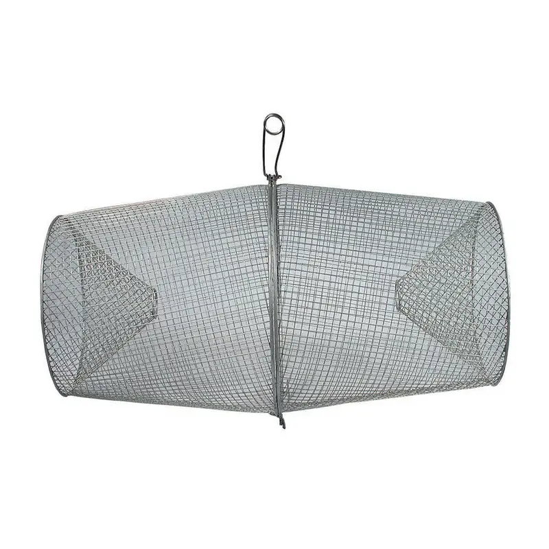 Frabill Galvanized Torpedo-Style Minnow Trap – 10 X 9.75 X 9 Inches 1