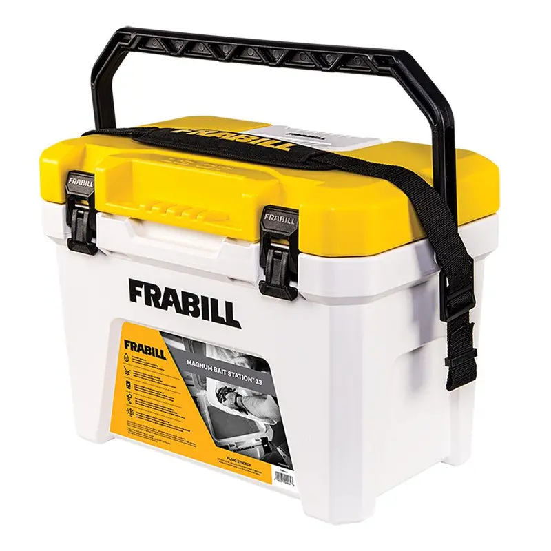 Frabill Magnum Bait Station – 13-Quart Insulated Live Bait Container (Model Frbba213) 1