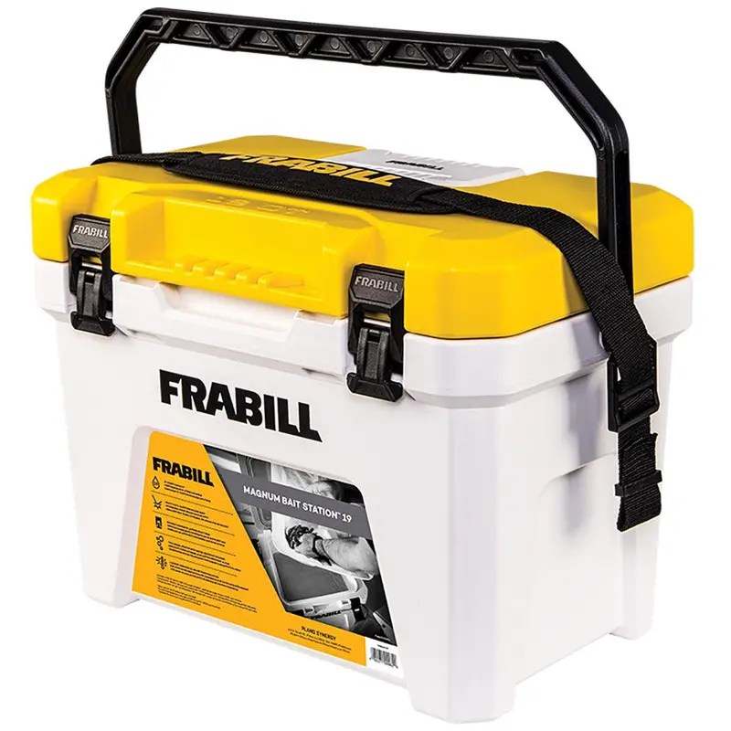 Frabill Magnum Bait Station – 19-Quart Insulated Live Bait Container (Model Frbba219) 1