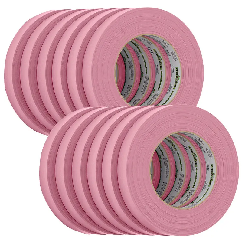 Frogtape Cp325 Pink Masking Tape – 18Mm × 55M, High-Temperature (325°F), 12-Roll Pack 1