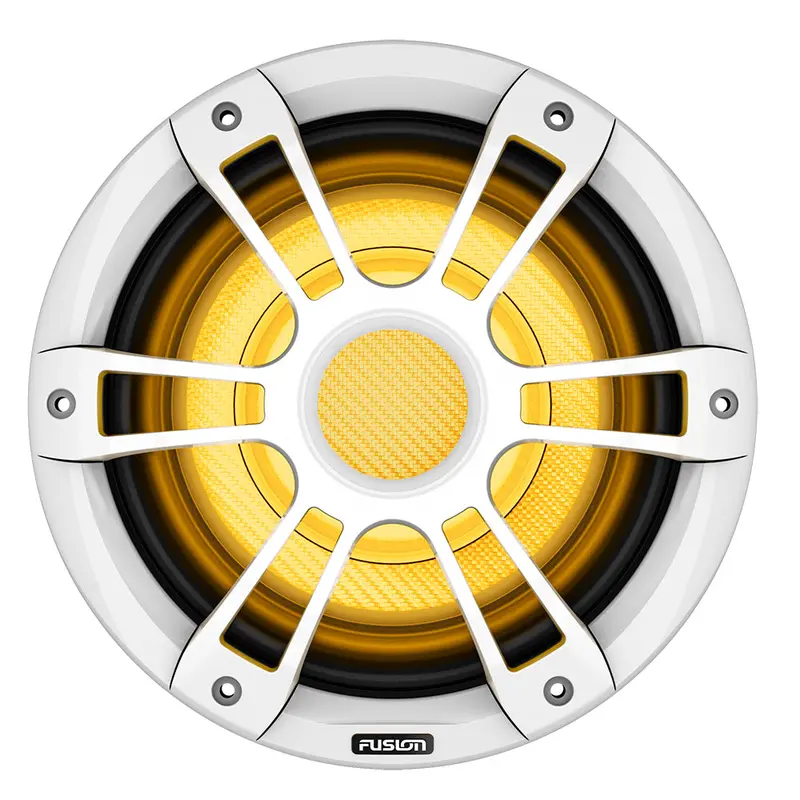 Fusion Signature Series 3I 12-Inch Crgbw Sports Subwoofer – Matte White Finish 1