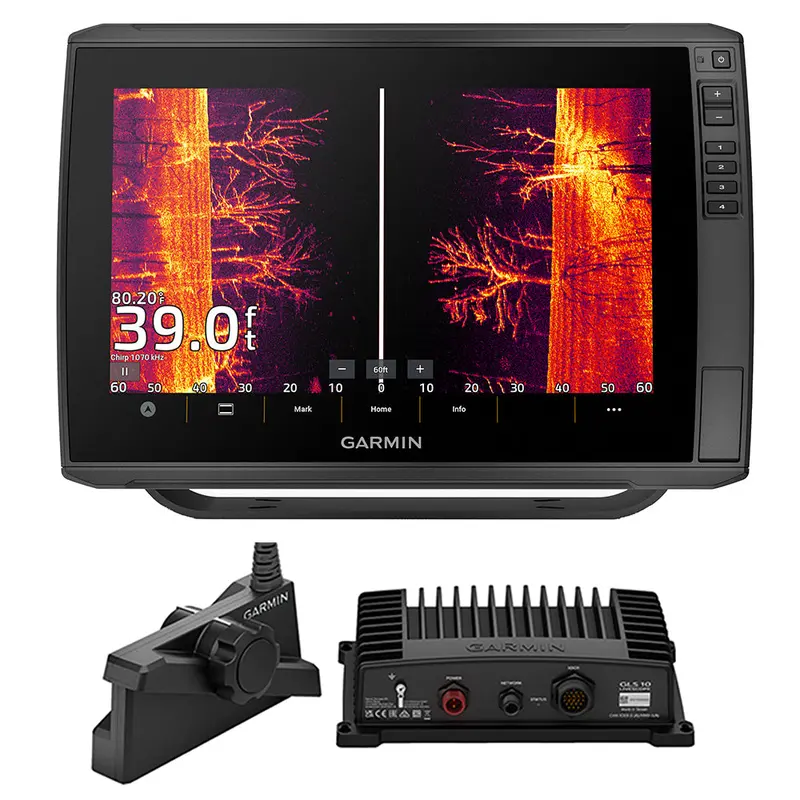 Garmin Echomap Ultra 2 12-Inch Livescope Plus Bundle – Complete Ice Fishing Package 1