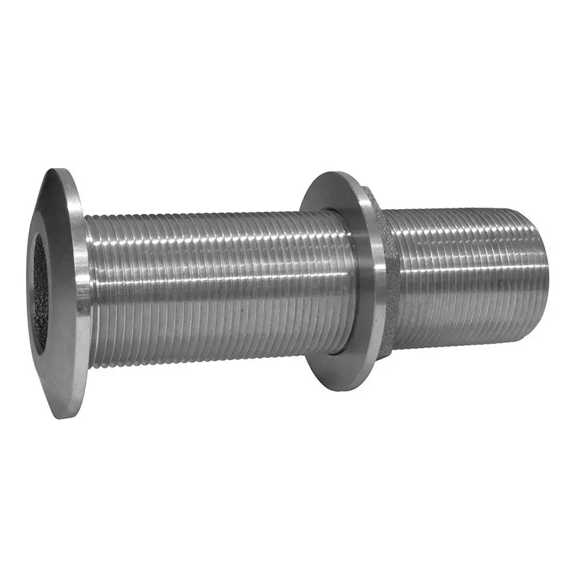 Groco 1-Inch Stainless Steel Extra-Long Thru-Hull Fitting With Nut – Model Thxl-1000-Ws 1