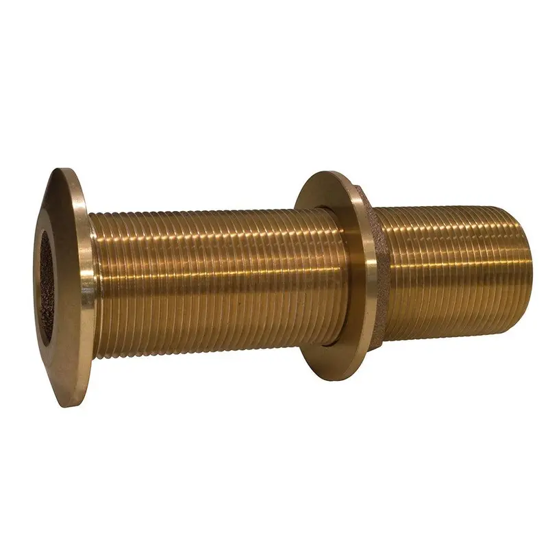 Groco 2-Inch Bronze Extra-Long Thru-Hull Fitting With Nut – Model Thxl-2000-W 1