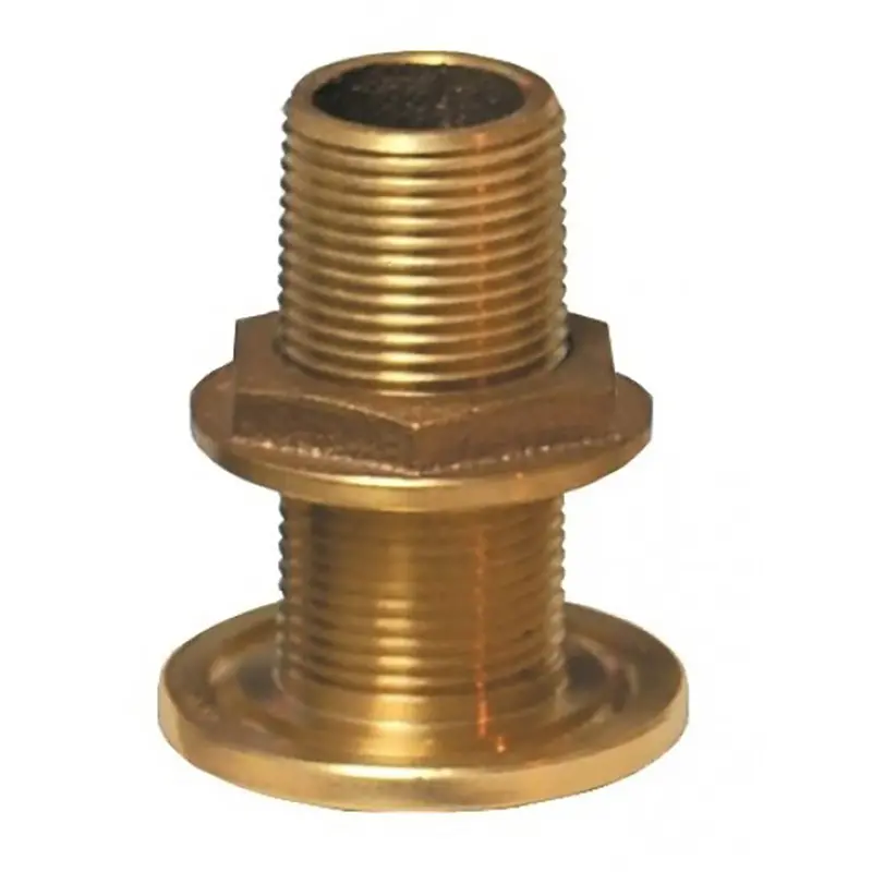 Groco 3-Inch Bronze Thru-Hull Fitting With Locking Nut [Th-3000-W] 1