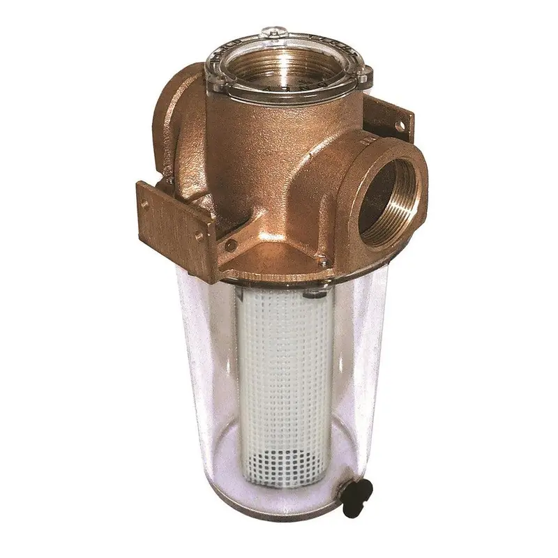 Groco Arg-500 1/2-Inch Raw Water Strainer With Plastic Non-Metallic Basket 1
