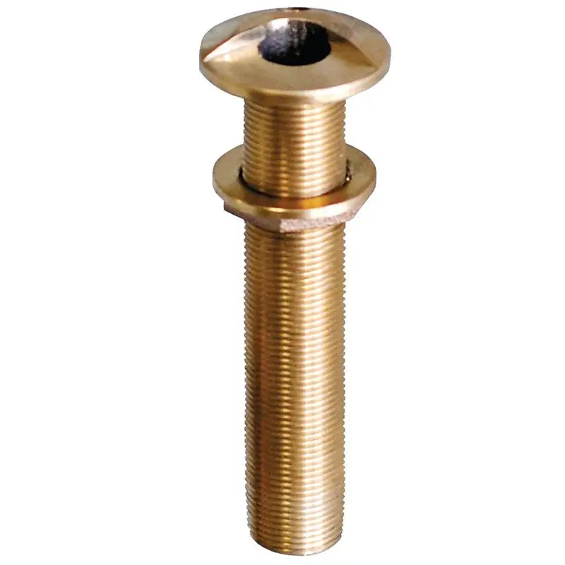 Groco Hsthxl-750-W — 3/4" Bronze Extra-Long High-Speed Thru-Hull Fitting With Nut 1
