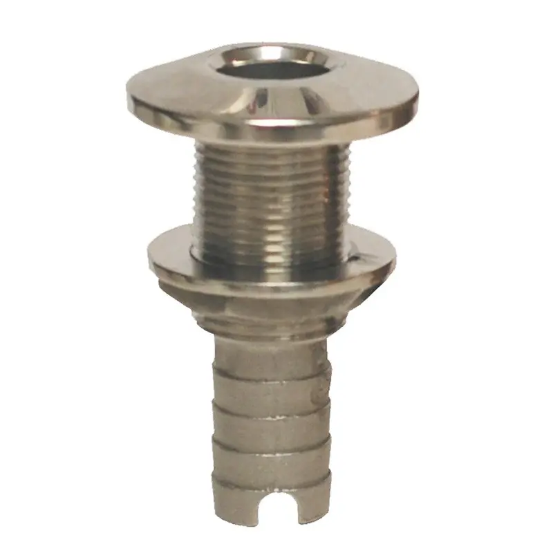 Groco Stainless Steel Thru-Hull Adapter – 0.625-Inch Hose Barb (Hth-625-S) 1