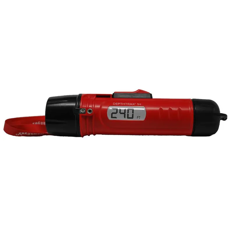 Hawkeye Depthtrax Dt1H Handheld Sonar – Depth & Water Temperature Meter 1