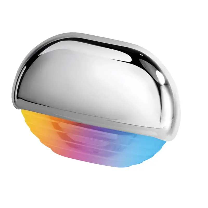 Hella Marine Apelo Rgb Step Light – Chrome Lens Cap [958126541] 1
