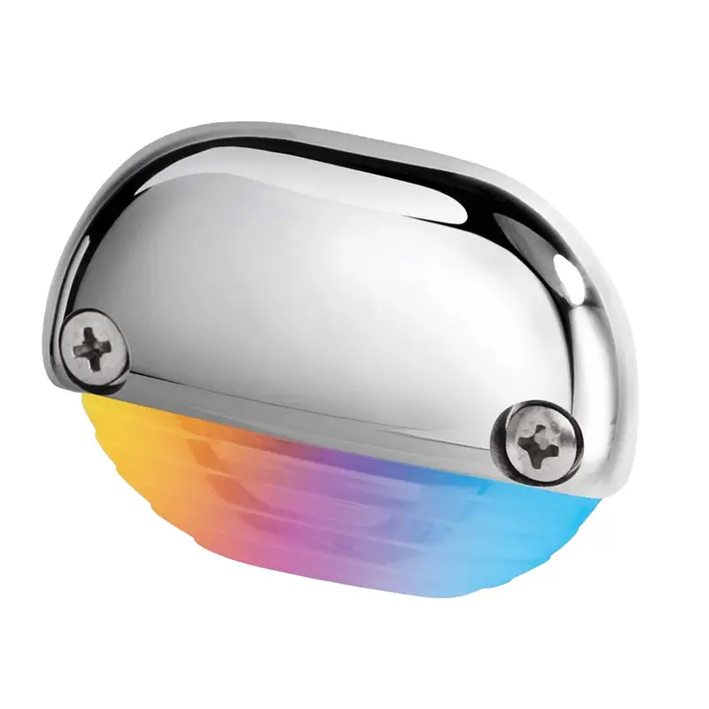 Hella Marine Apelo Rgb Step Light – Stainless Steel Lens Cap [958126551] 1