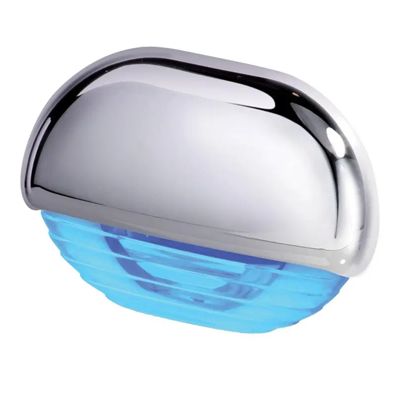 Hella Marine Easy-Fit Step Light With Blue Chrome Cover – Model 958126101 1