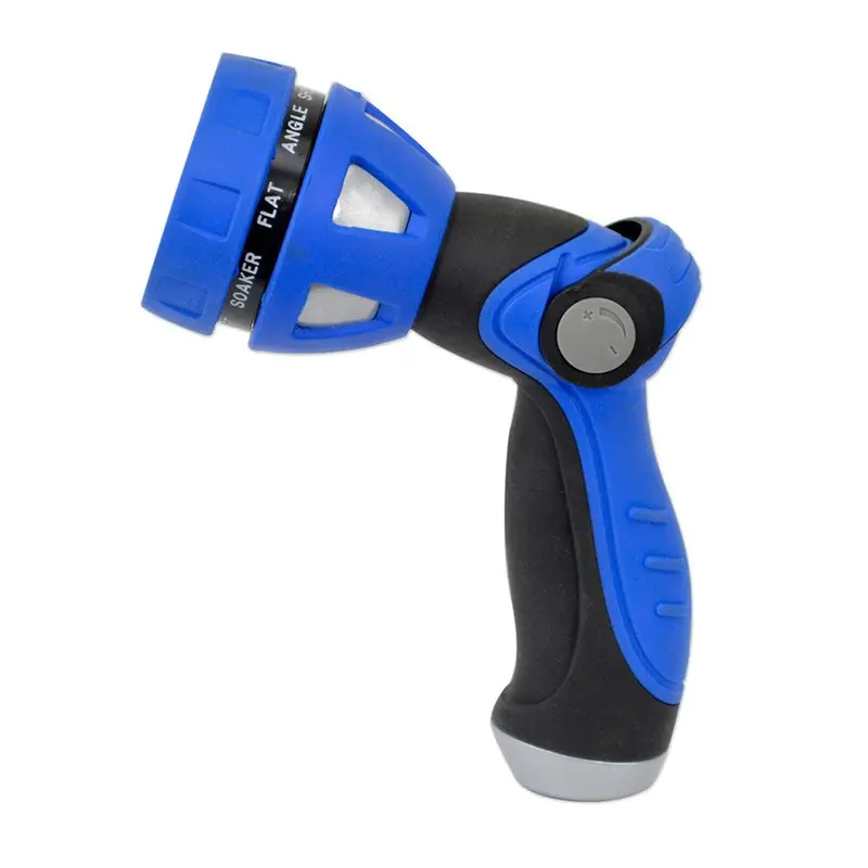 Hosecoil Wn815 Thumb-Lever Nozzle – Metal-Bodied, 9-Mode Adjustable Spray Head 1