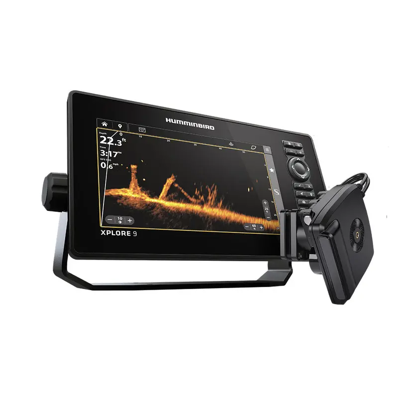 Humminbird Xplore 9 Cmsi+ Bundle With Mega Live 2 – Includes Transom-Mount Transducer [412000-1/Ml2] 1