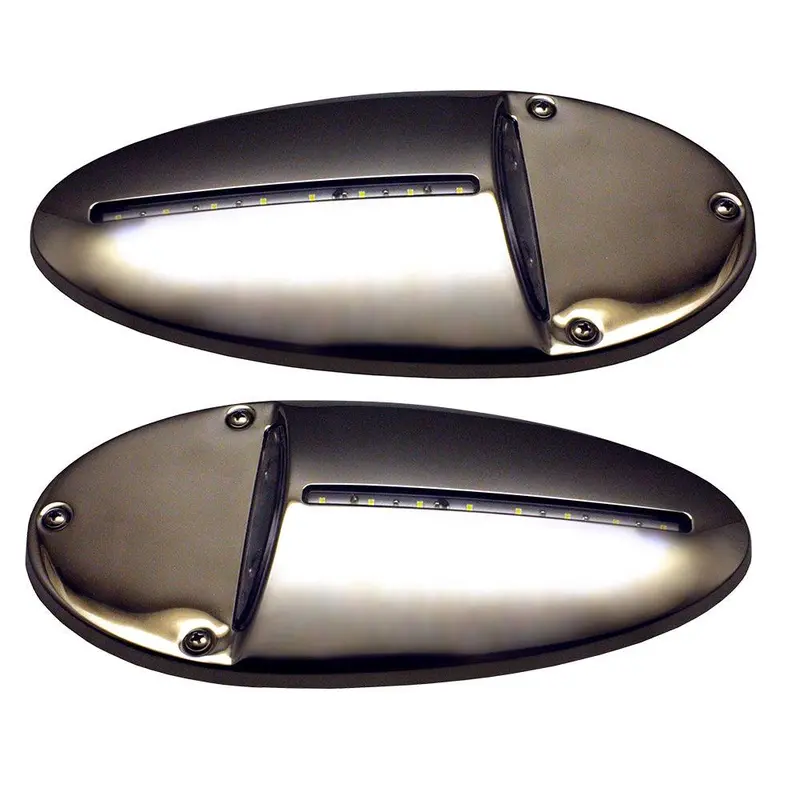 Innovative Lighting Mirrored Stainless Steel Led Docking Light – Sold As Pair – Model 585-0220-7 1