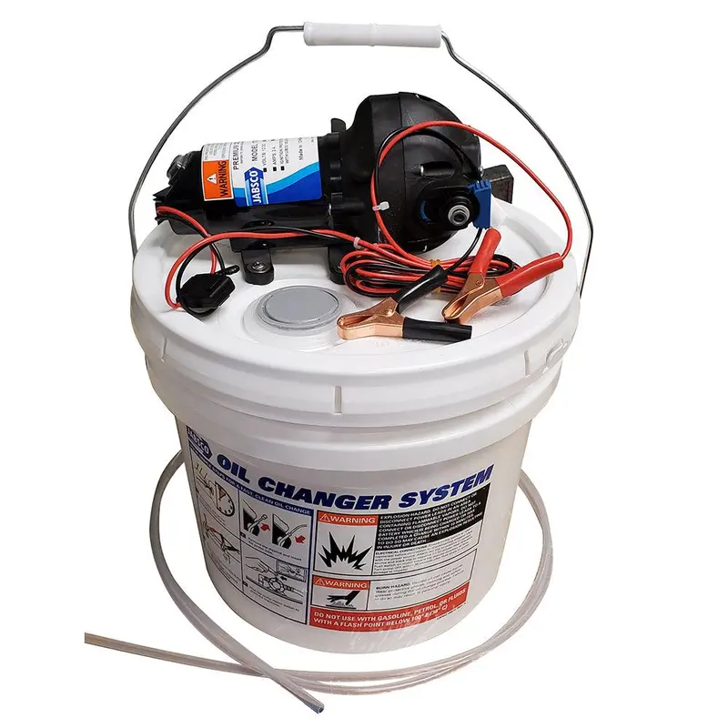 Jabsco Diy Oil Extraction Kit – Includes Pump And 3.5-Gallon Collection Bucket, Model 17850-1012 1