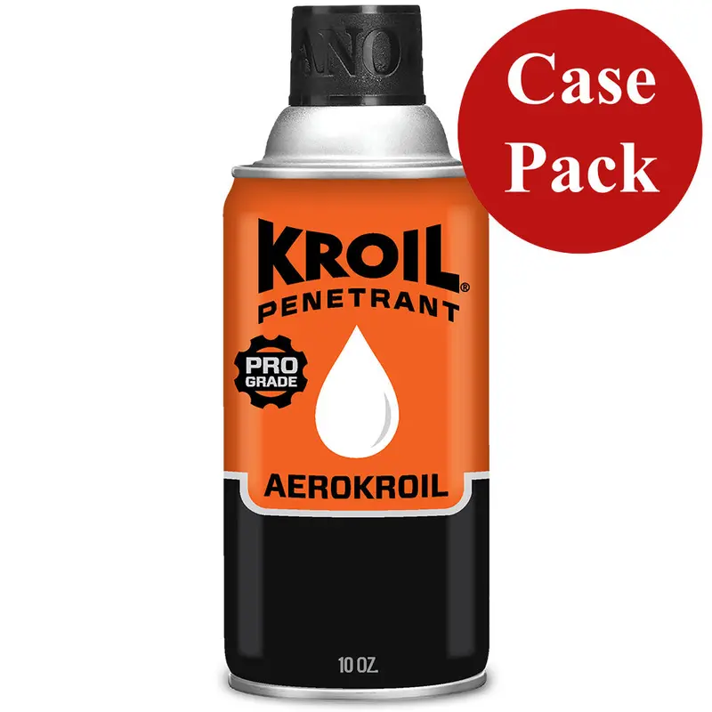 Kroil Original Penetrating Oil - 10 Oz Aerosol Can (Aerokroil Formula) - Case Of 12 1