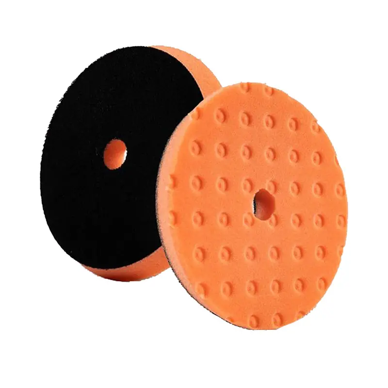 Lake Country Sdo Orange 6.5" Polishing Pad With Ccs Technology – Medium Cut 1