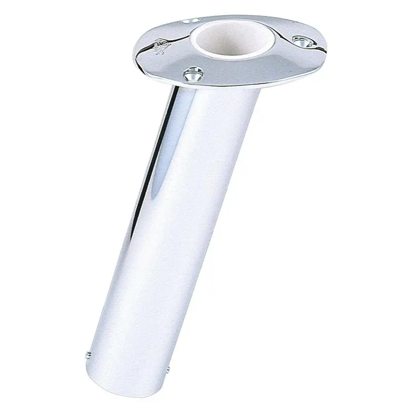 Lee'S 15° Stainless Steel Flush-Mount Rod Holder – 2" Od 1