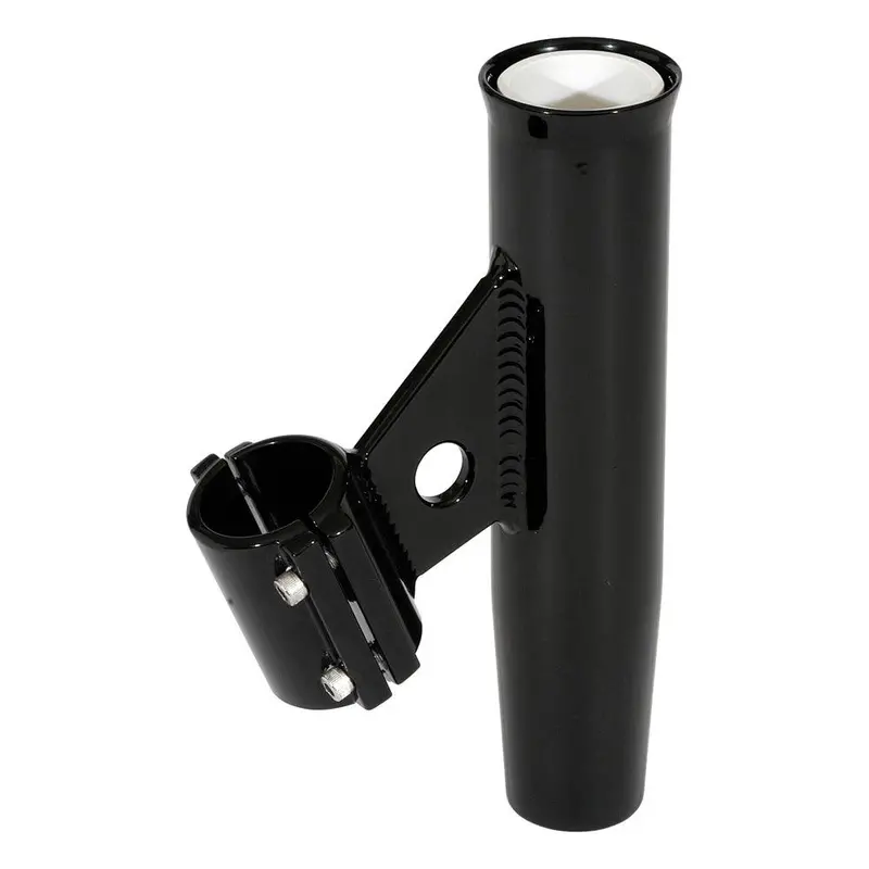 Lee’S Clamp-On Vertical Rod Holder – Black Aluminum, Compatible With 1.660" Od Pipe 1