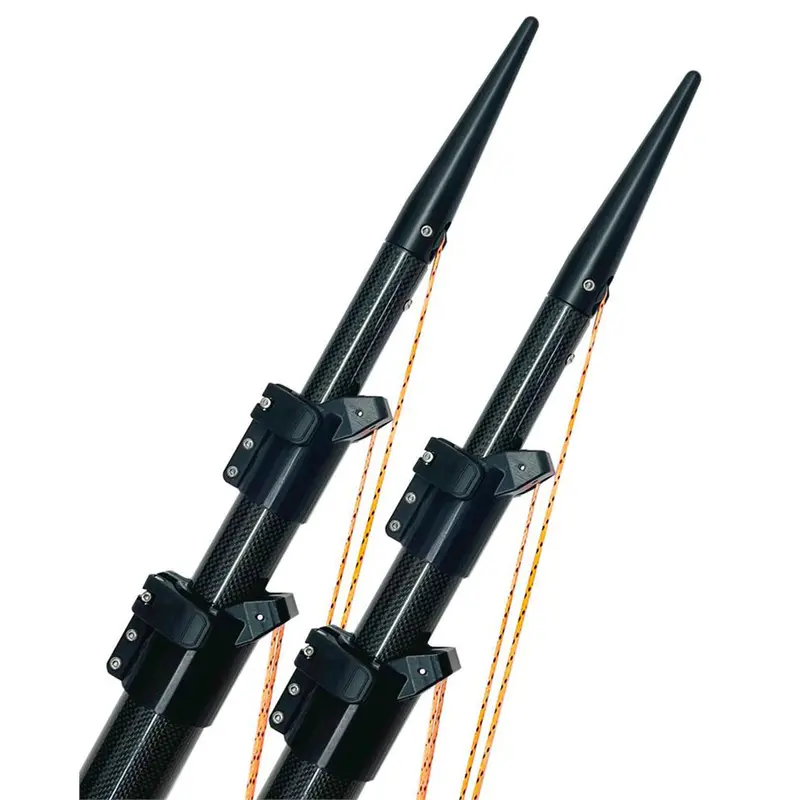 Lee'S Ultima 20-Foot Carbon Fiber Telescoping Outriggers — Internally Routed & Self-Stowing [Ult3920] 1