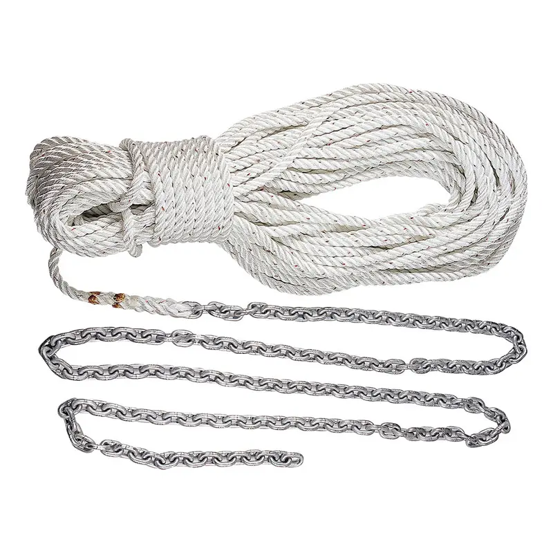 Lewmar Hm15H150Px Anchor Rode: 15' 5/16" G4 Chain + 150' 5/8" Rope With Shackle 1