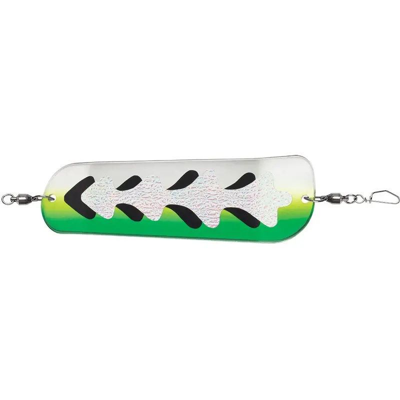 Luhr-Jensen 11-Inch Money Roll Flasher – Glow-In-The-Dark Biohazard Theme (5860-011-1756) 1