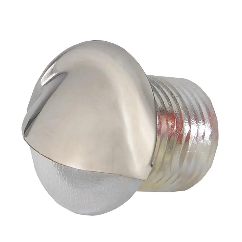 Lumitec Aruba Polished Stainless Steel Courtesy Light – Red, Non-Dimming [101146] 1