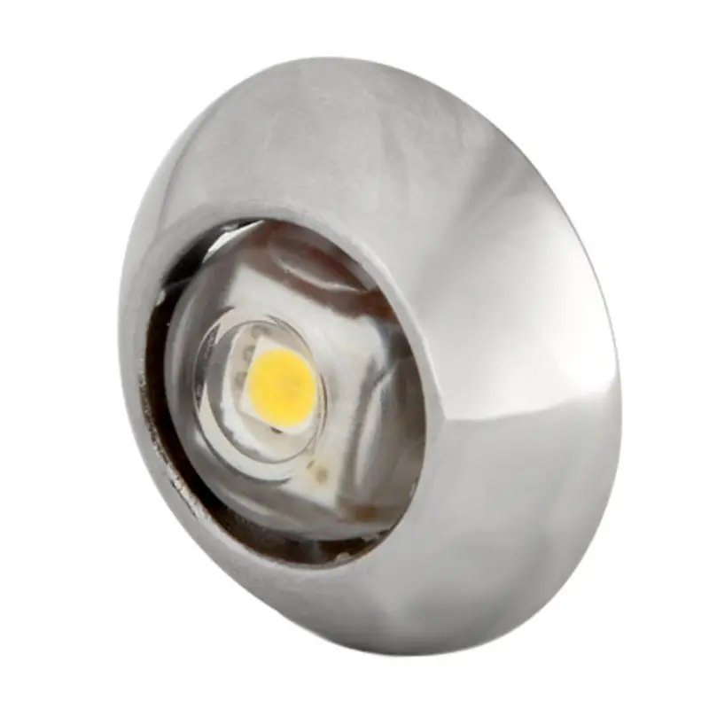 Lumitec Exuma Blue Courtesy Light – Polished Stainless Steel Housing 1
