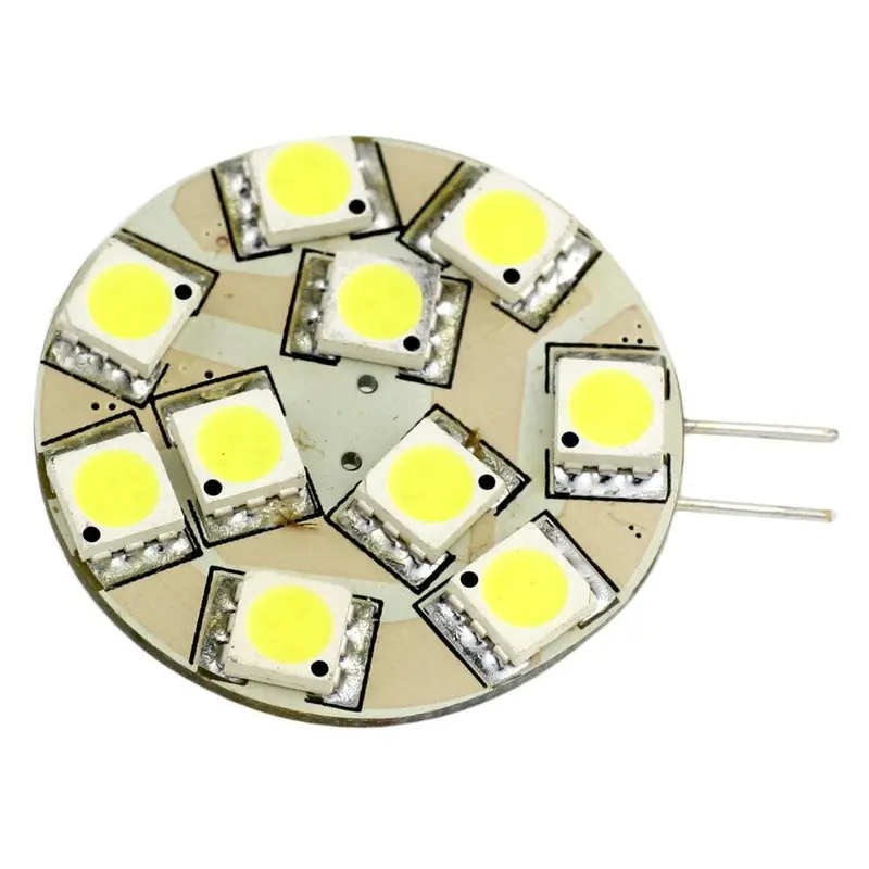 Lunasea G4 12-Led Side-Pin Bulb – 10–30V Dc / 12V Ac, 2W, 140 Lumens, Warm White [Llb-21Tw-21-00] 1