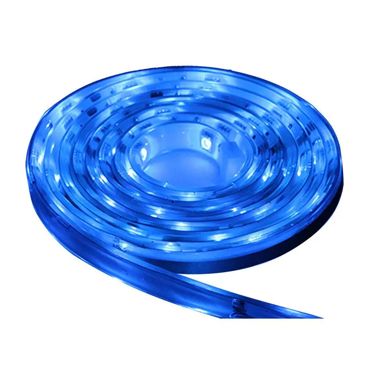 Lunasea Ip68-Rated Blue Led Strip Light – Waterproof, 2 Meter Roll [Llb-453B-01-02] 1