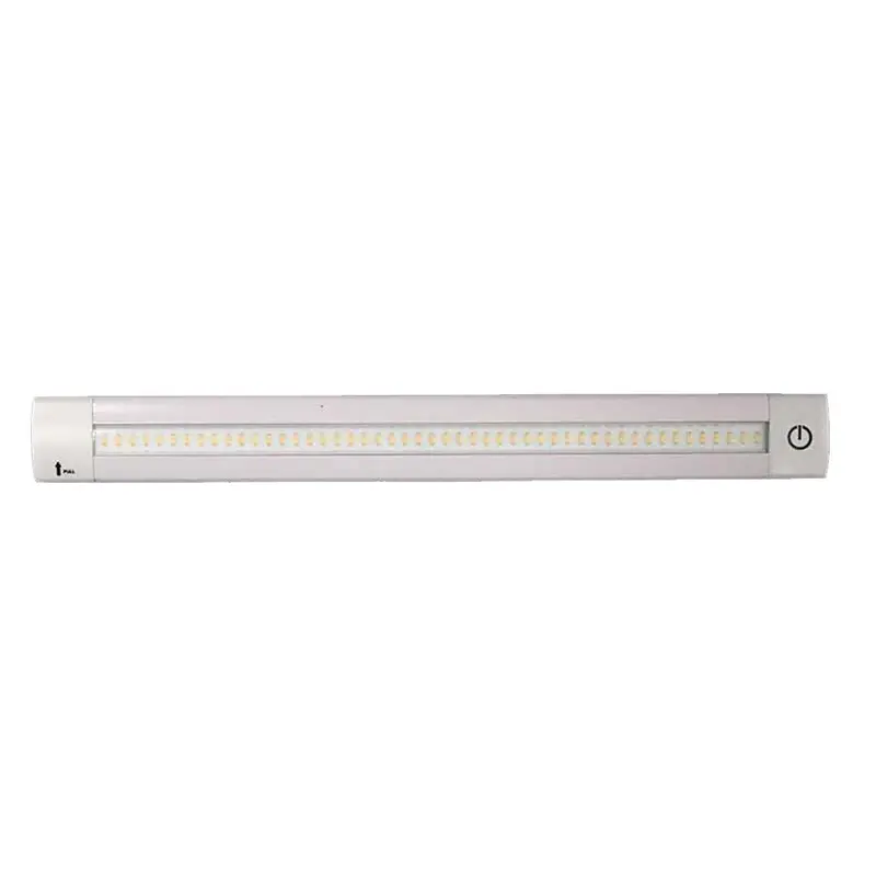 Lunasea Llb-32Lw-01-00 20-Inch Adjustable Linear Led Light With Built-In Dimmer And Switch – Warm White, 12Vdc 1