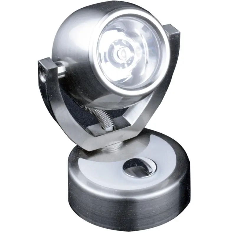 Lunasea Touch-Dimmable Wall Light – Rotating Warm White Fixture, Brushed Nickel [Llb-33Jw-81-Ot] 1