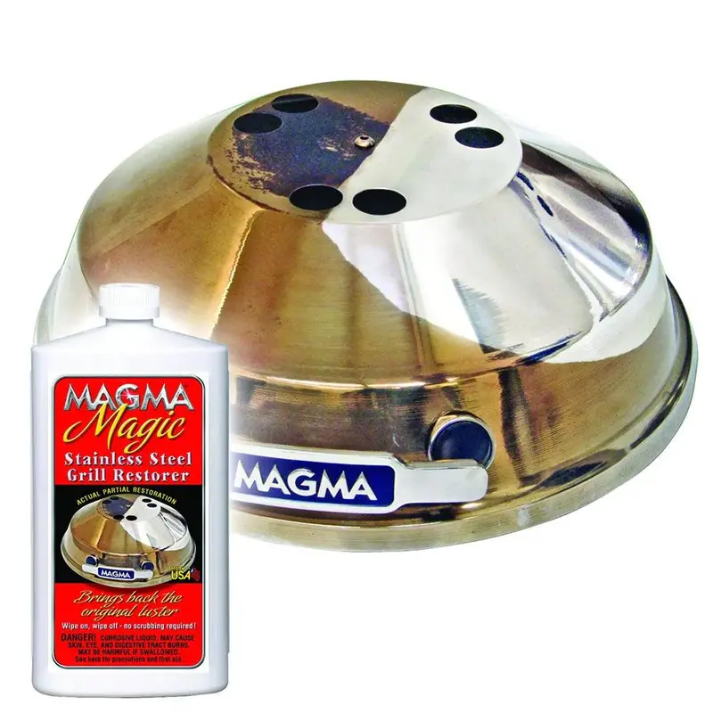 Magma Magic Cleaner And Polish – 16-Ounce Bottle For Stainless & Aluminum 1