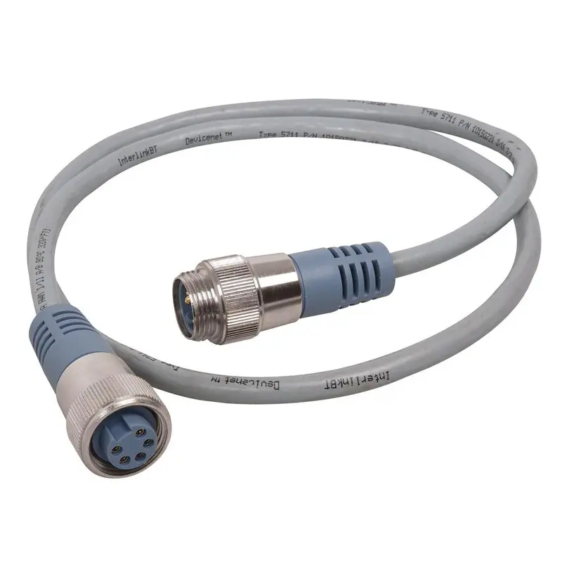 Maretron 1-Meter Mini Series Male-To-Female Cordset – Grey 1