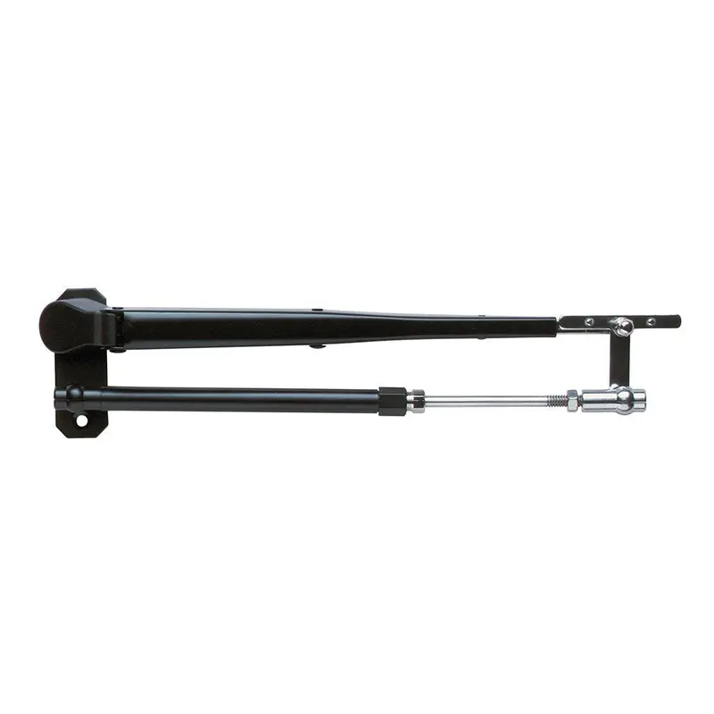 Marinco 12–17" Adjustable Deluxe Pantographic Wiper Arm – Black Stainless Steel 1
