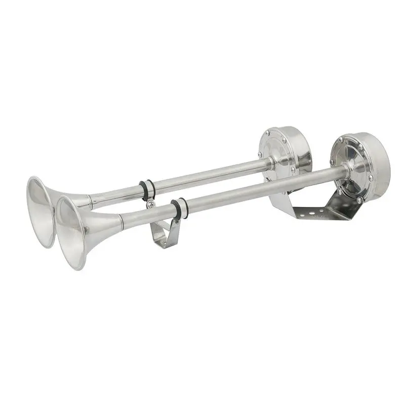Marinco 12V Dual-Trumpet Electric Horn – High-Decibel Marine Alert (10029Xlp) 1