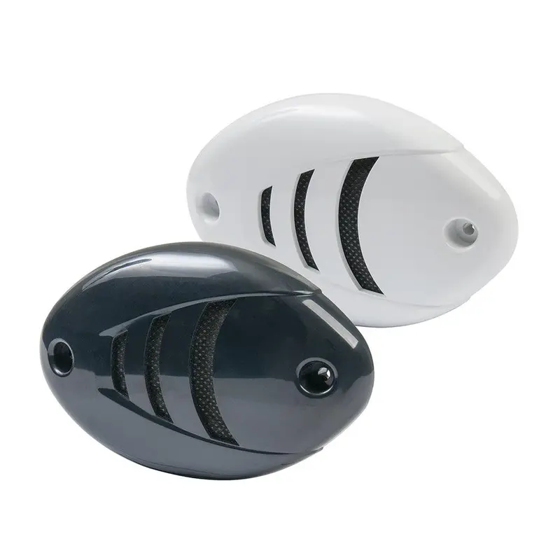 Marinco 12V Low-Profile Drop-In Horn – Interchangeable Black Or White Grills [10080] 1
