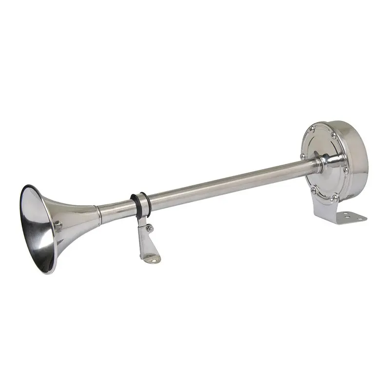 Marinco 12V Single-Trumpet Electric Horn – Versatile Marine Warning Horn (10028Xlp) 1
