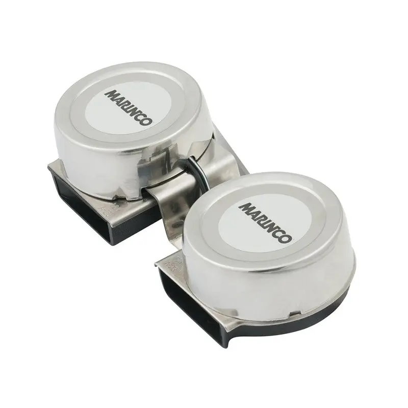 Marinco 12V Twin Mini Electric Horn – Space-Saving Compact Model [10001] 1