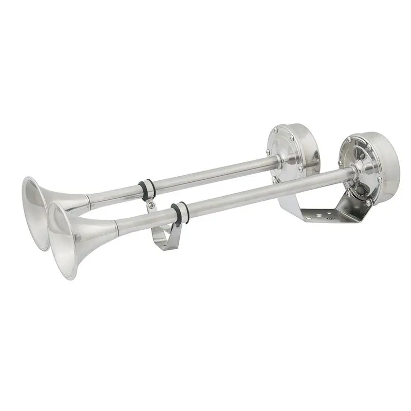 Marinco 24V Dual-Trumpet Electric Horn – Extended-Range Marine Horn (10018Xl) 1