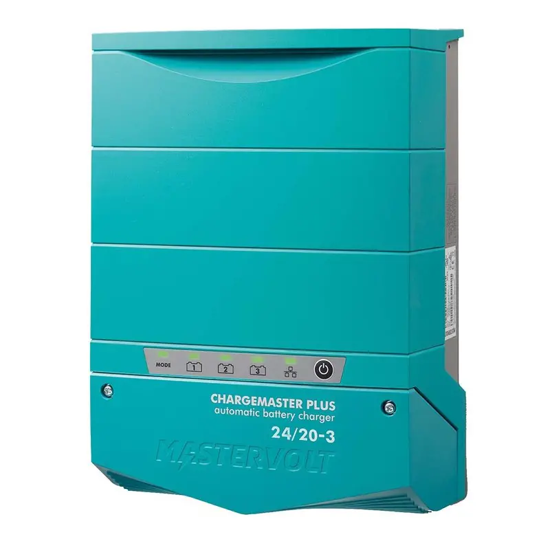 Mastervolt Chargemaster Plus 24V/20A 3-Stage Battery Charger — Dual-Output, Intelligent Charging (44320205) 1