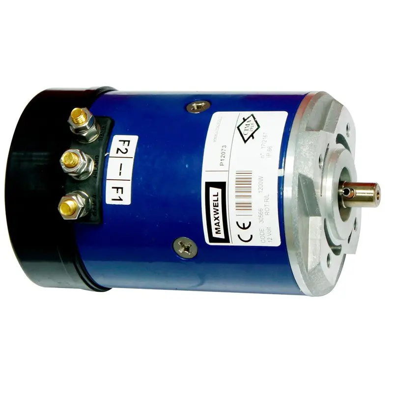 Maxwell Cima 1200W 12V Dc Electric Motor With 4-Hole Flange Mount (P12073) 1